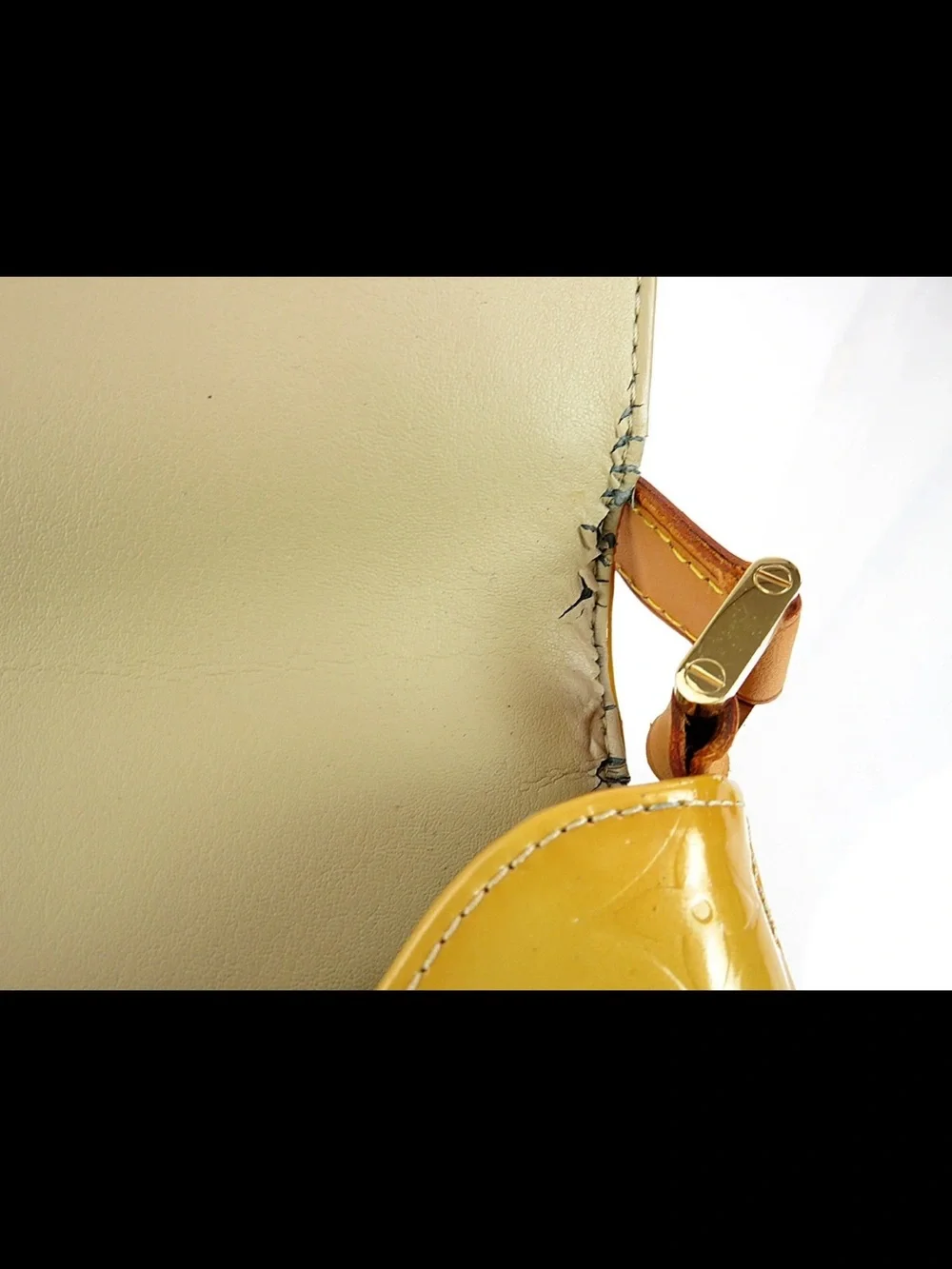 Louis Vuitton glossy patent